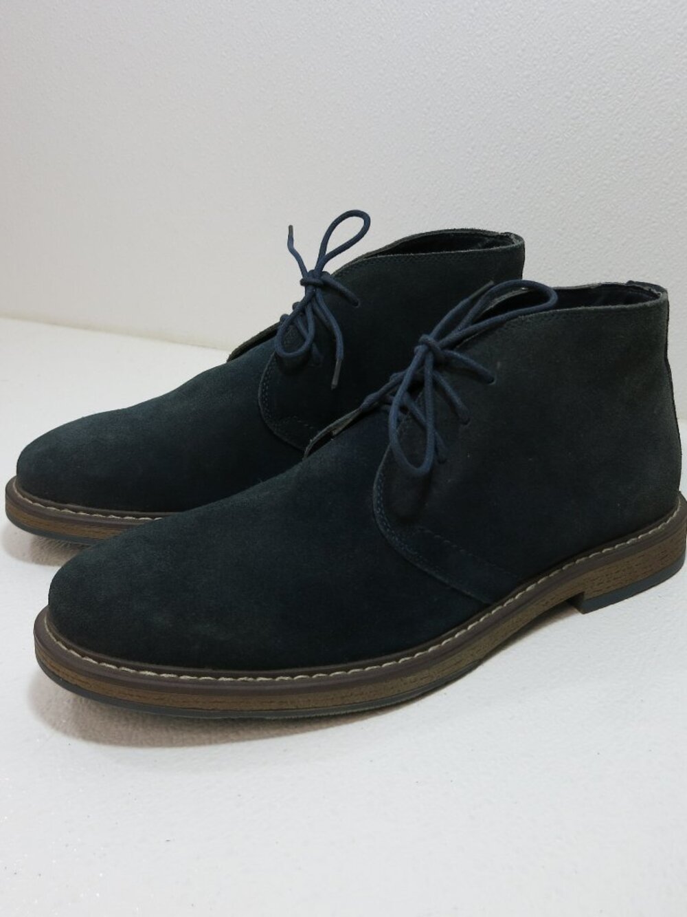 Joseph Abboud Suede Leather Chukka Boots Shoes Men's Footwear Dress Boot Sz 10.5